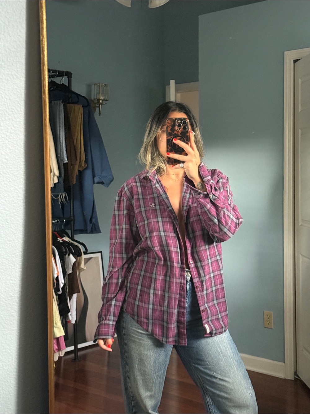 penguin plaid shirt